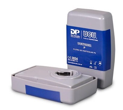 FILTRO DE PARTICULAS P3 P/MASCARA KIT 2 UNIDADES UCU